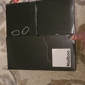 Nailboo at home nail dip in black